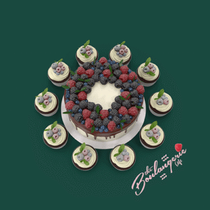 Fruit Step Cake (4 Layers)